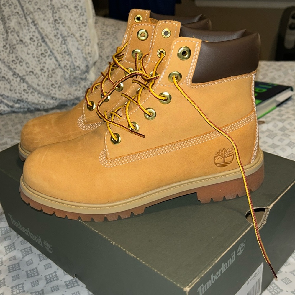 Timberland Tan Leather Boots